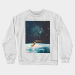 Dive into a Fresh World Crewneck Sweatshirt